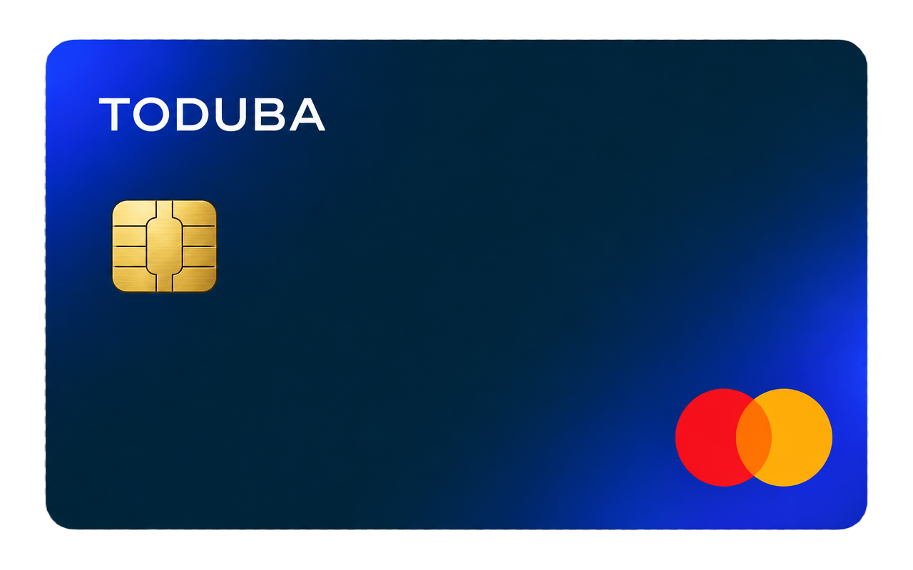 La carta Toduba sul network Mastercard